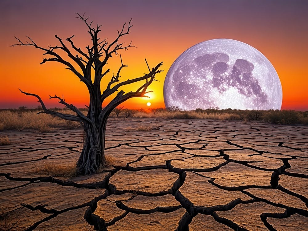 Tree In The Desert 1