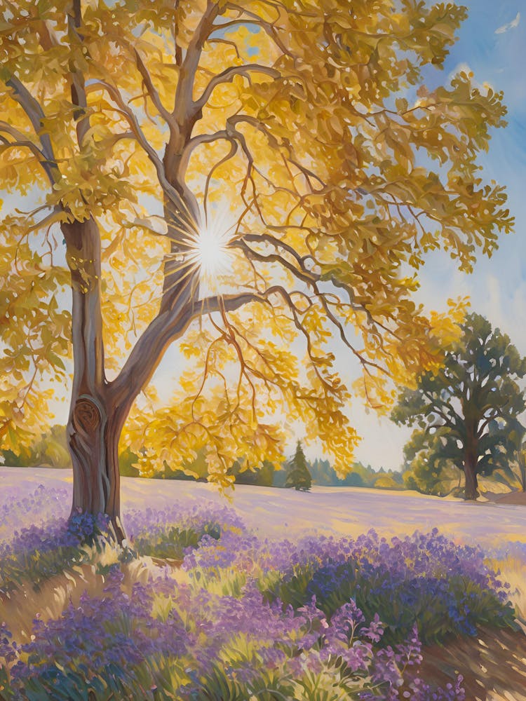 Baum in einem Feld 4