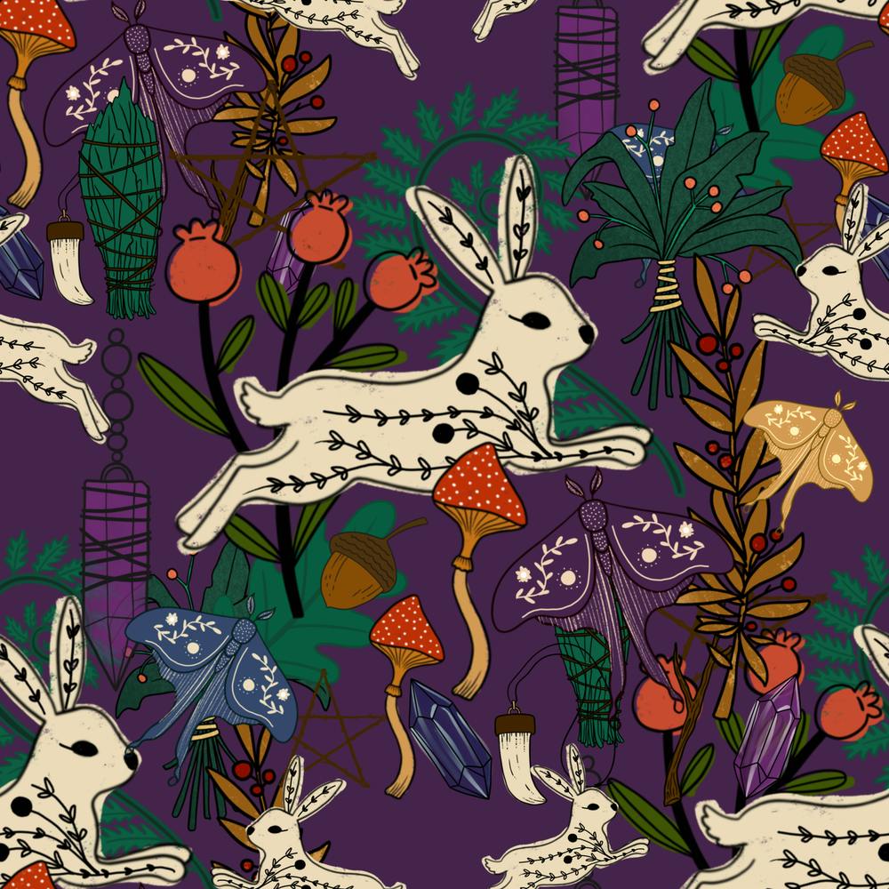 Eclectic Witch Purple