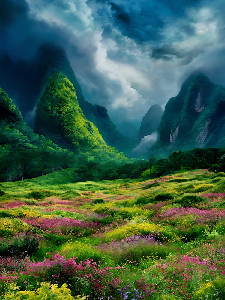 Beautiful Mountain Landscape