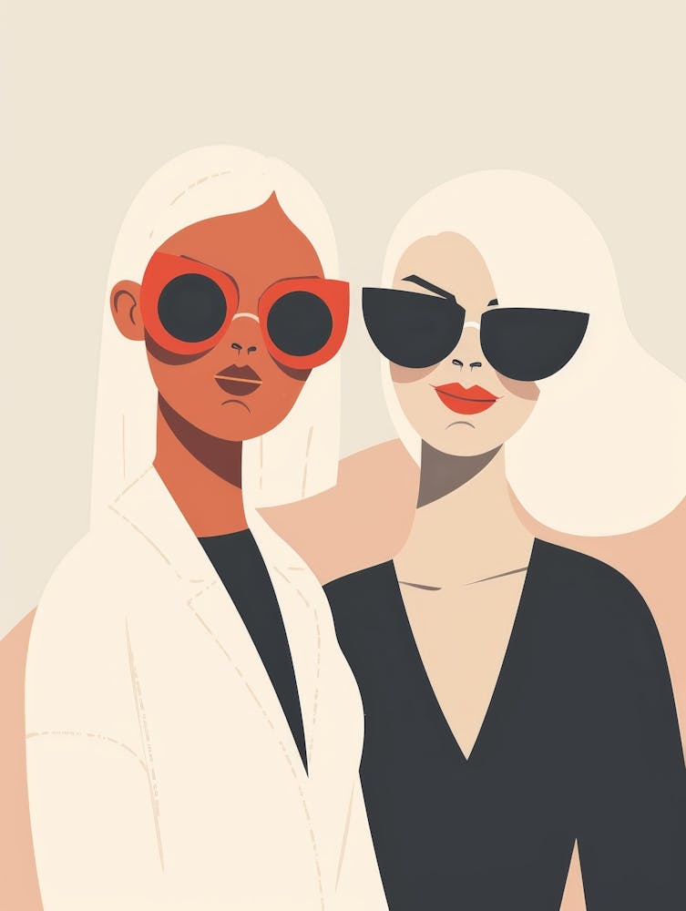 Two Women In Sunglasses 9