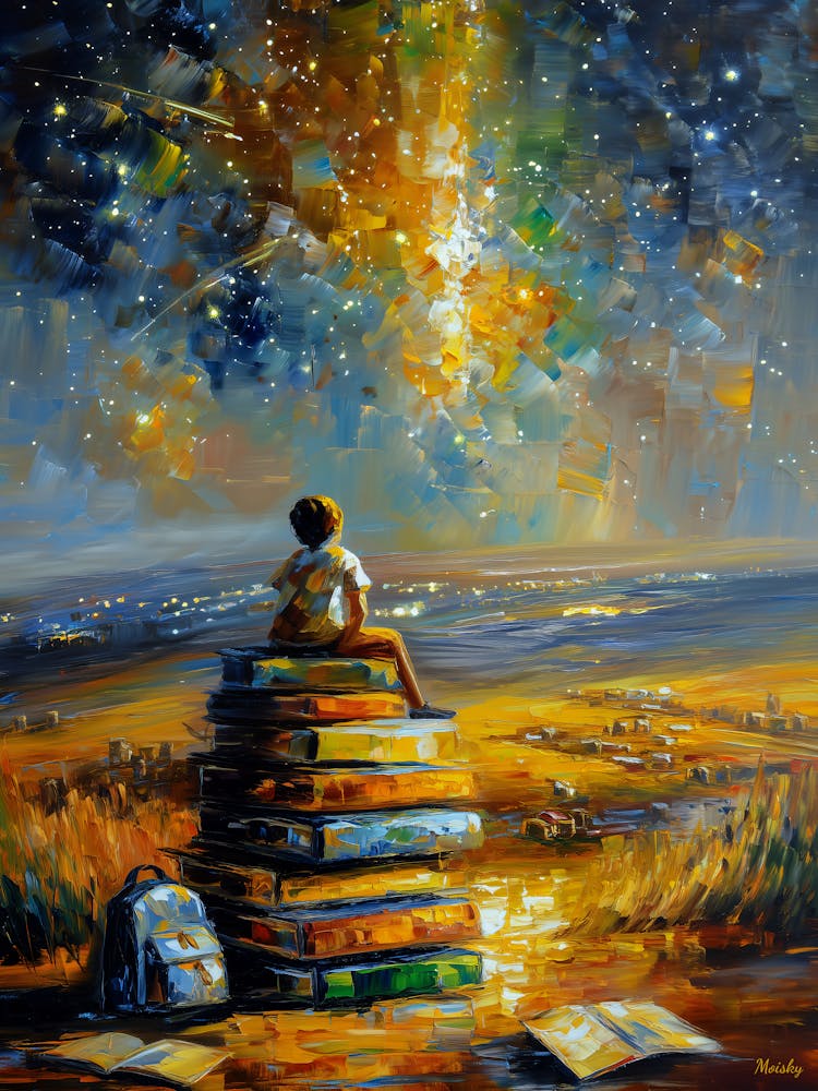 Starbound Mind – Dreams And Knowledge Expressive Poster