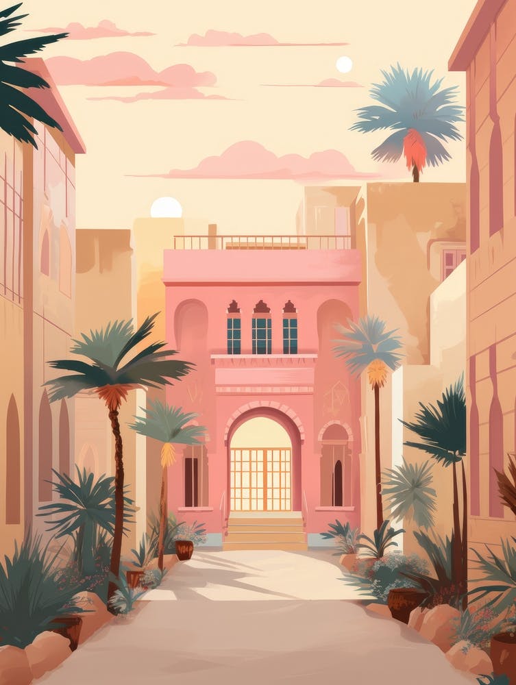 Arabische Stadt