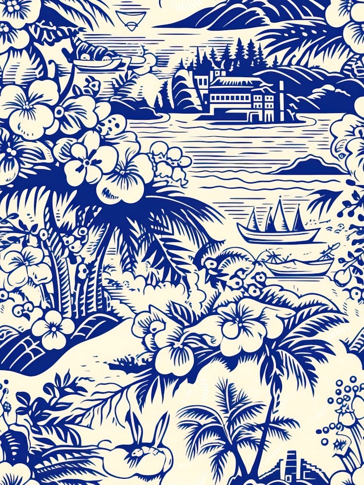 Honolulu, Hawaii, Inspired Travel Pattern 3