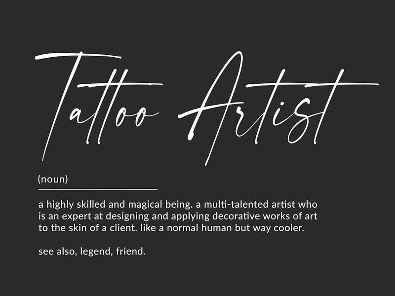 Tattoo Artist Definition