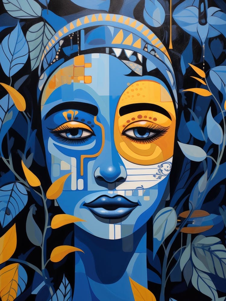 Blue Woman 1