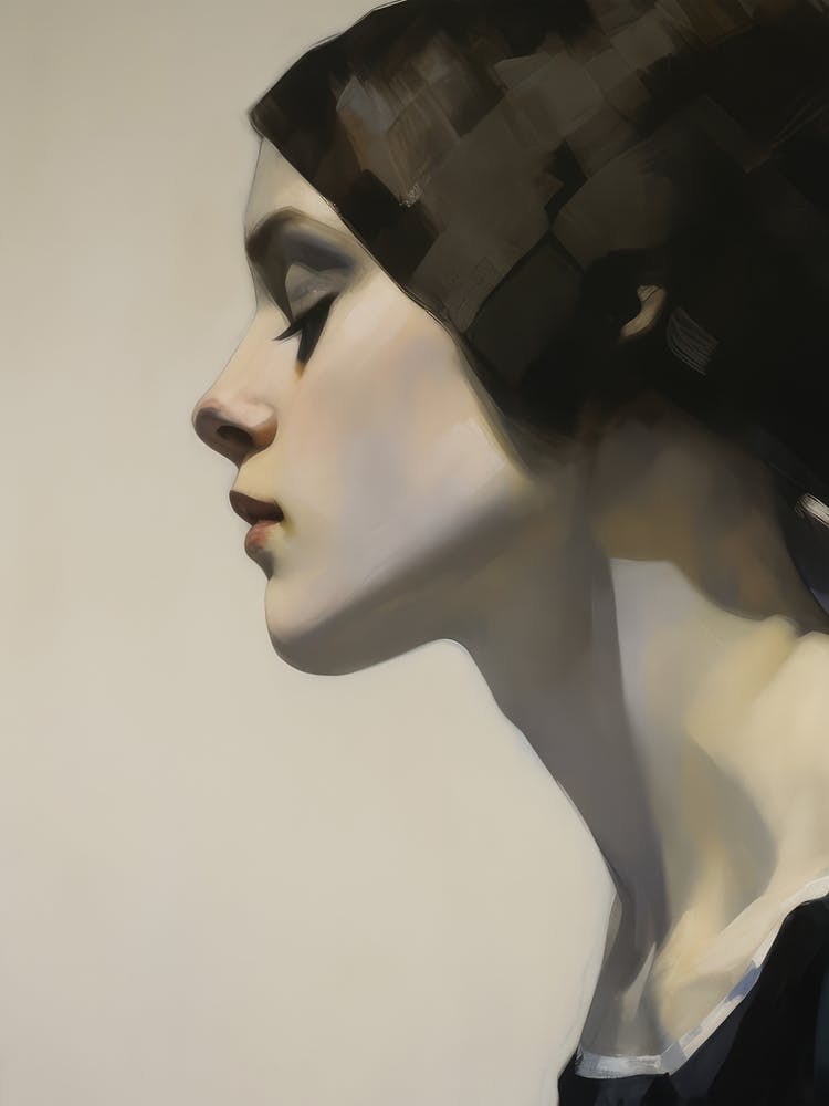 Dark And Moody Portrait