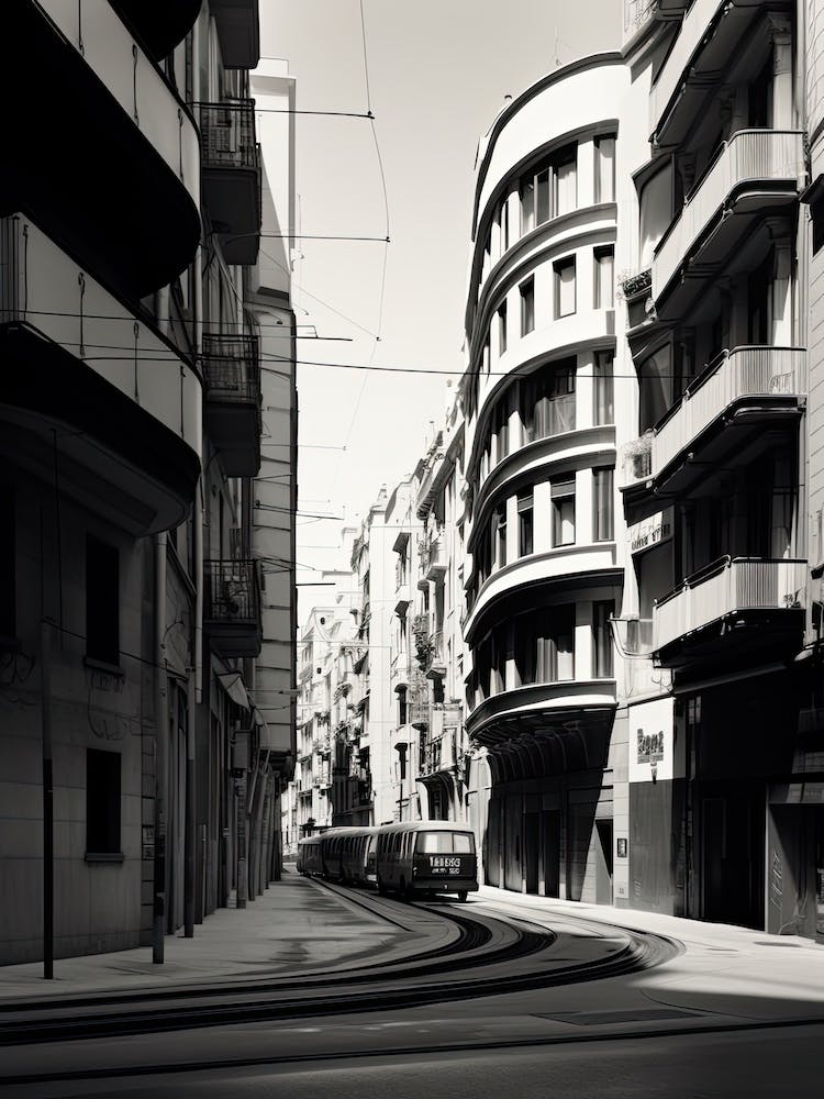 Valencia, Spain, Black And White Photography 4