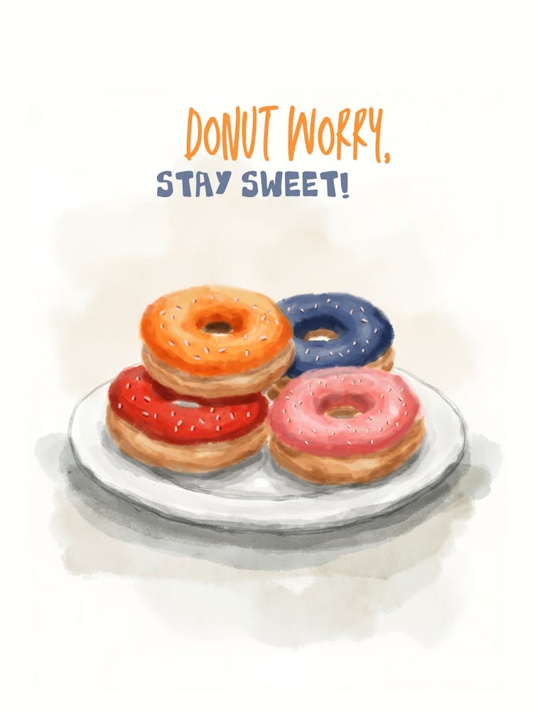 Donut Wow Stay Sweet
