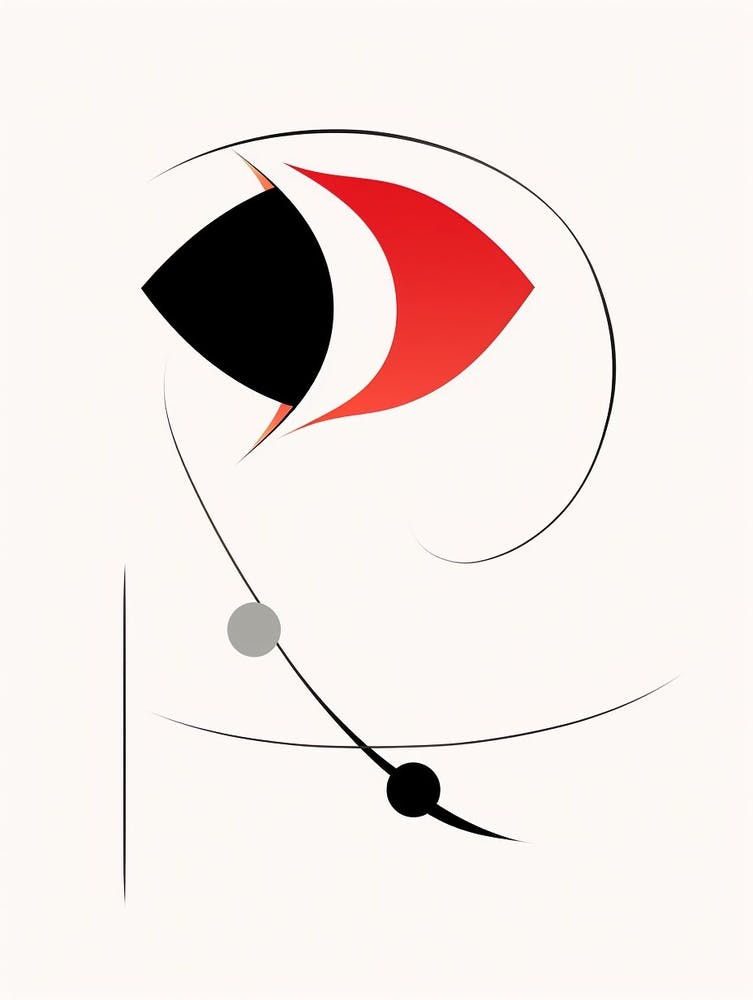 Fish Minimalist Abstract 2