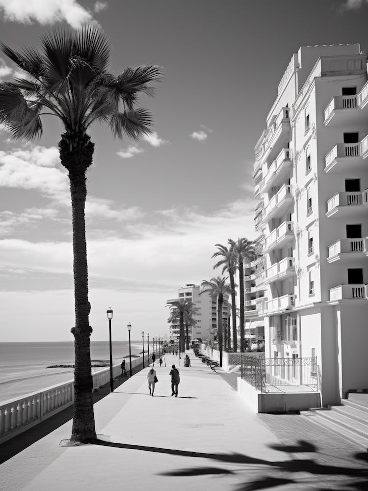 Alicante, Spain, Black And White Analogue Photography 1