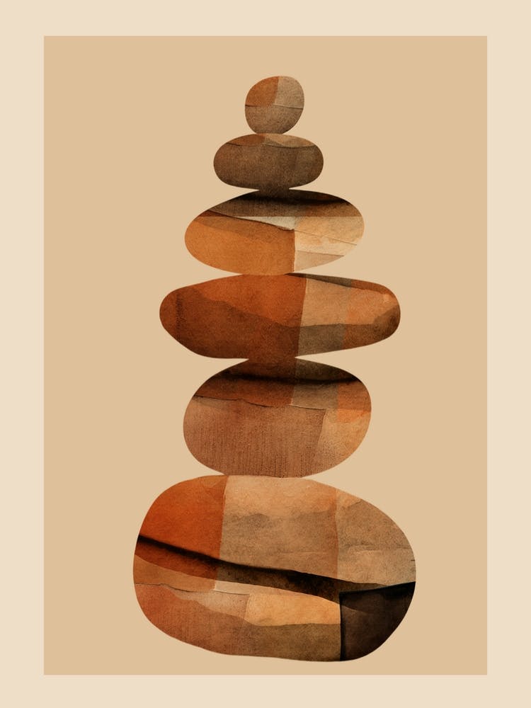 Abstract & Modern Stones Art 1