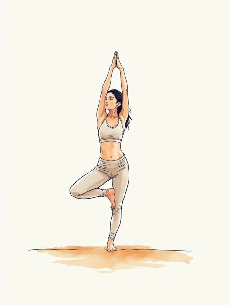 faceless yoga art 6