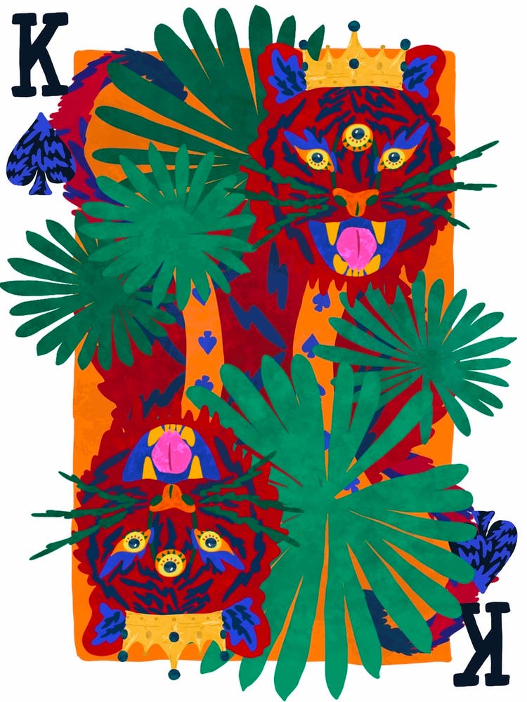 Tiger King Of Spades