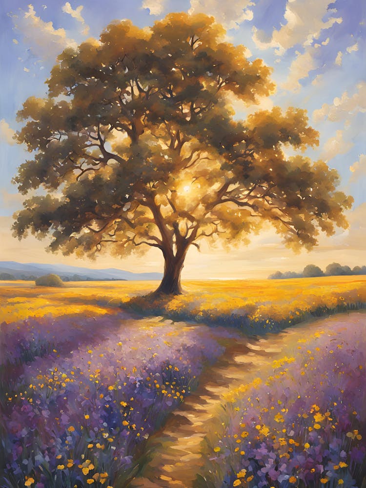 Tree In A Field 1