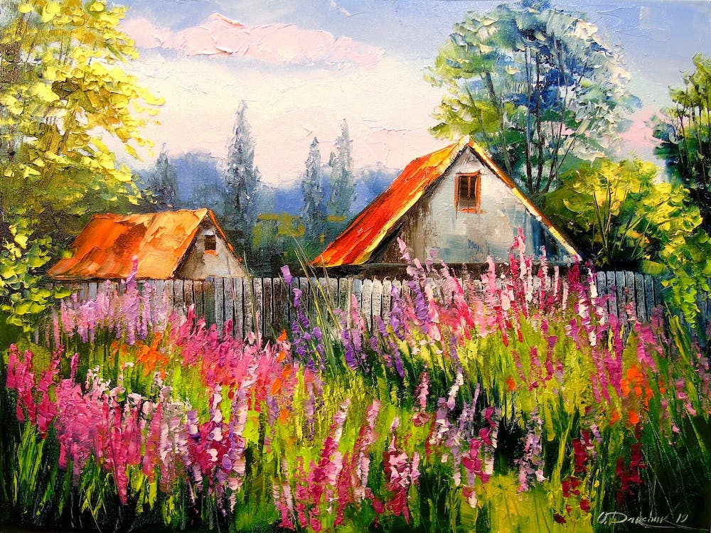 Wooden houses