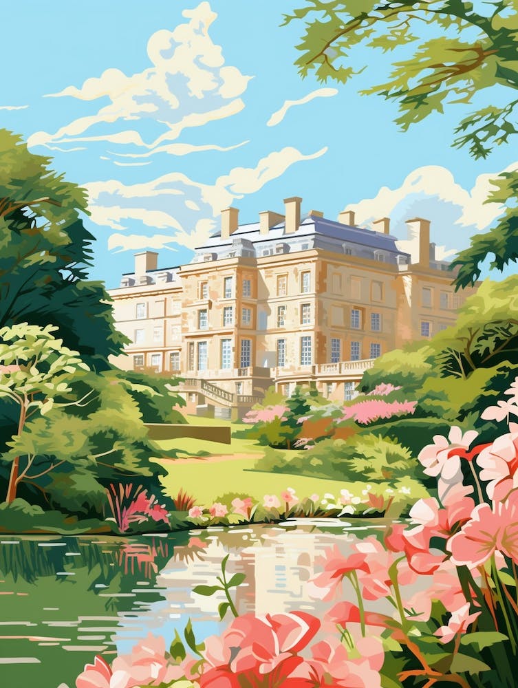 Mount Stewart House And Gardens United Kingdom 4 Illustration
