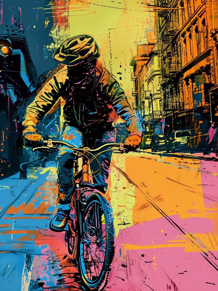 Bmx Rider Canvas Print sport