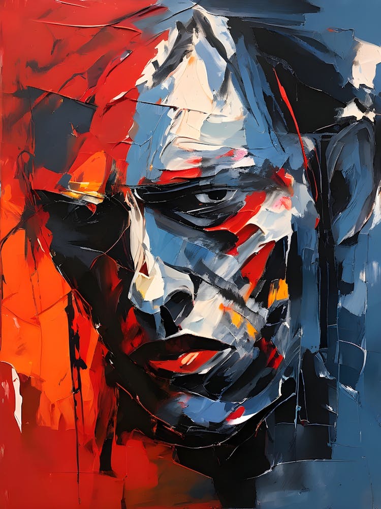 Strugglean Expressionist Portrait