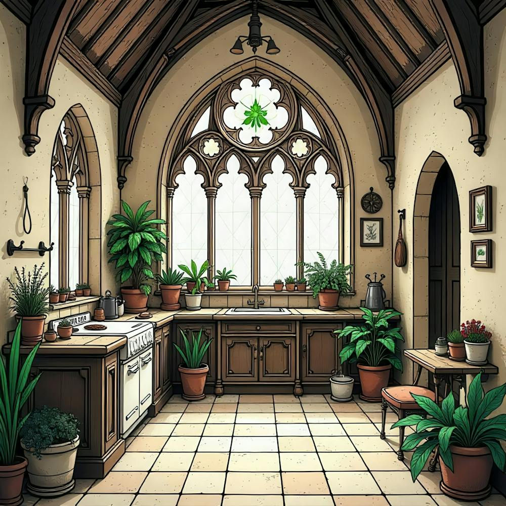 Gothic Kitchen