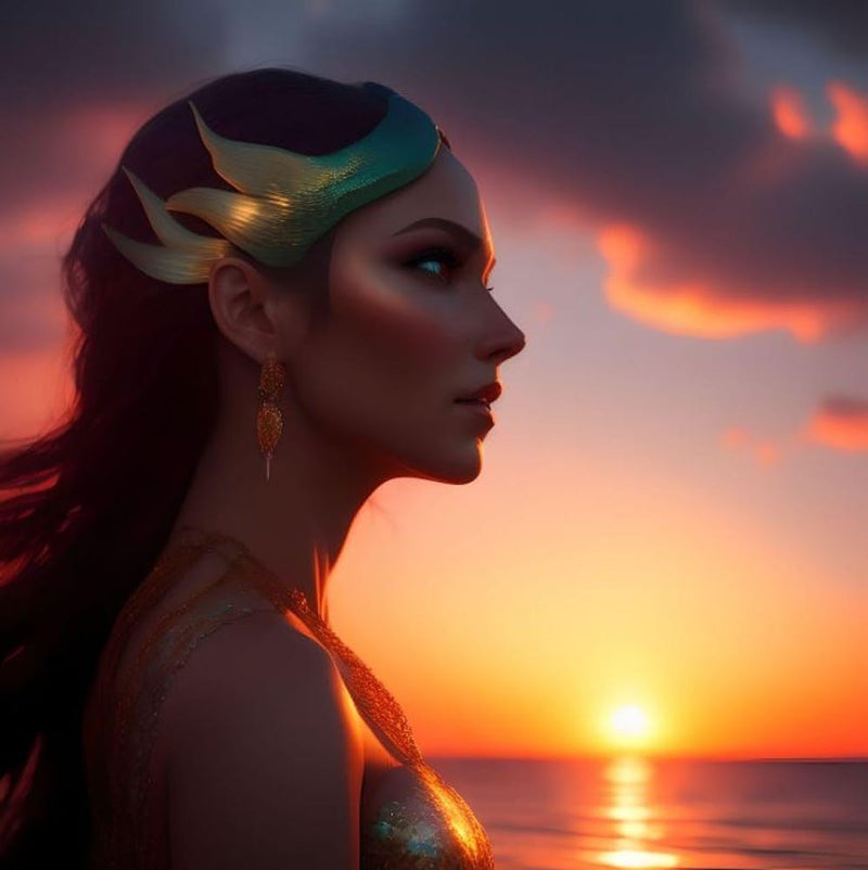 Mermaid At Dawn