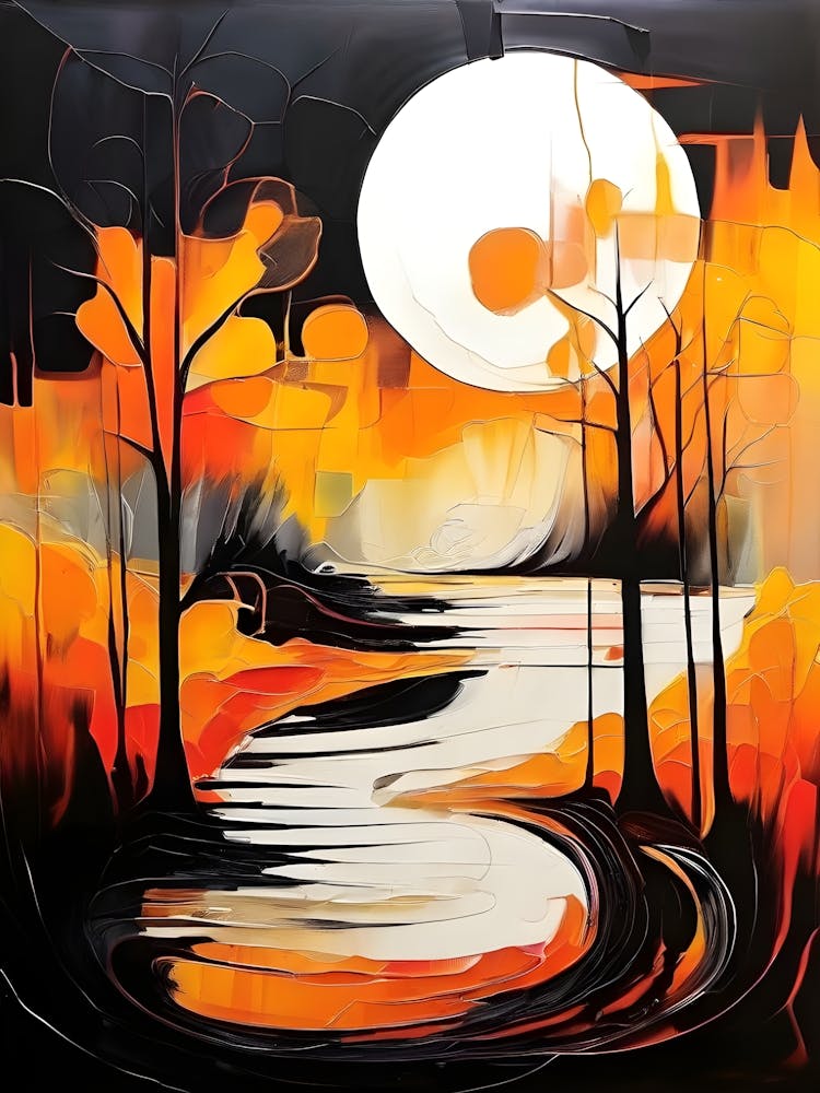 Full Moon In The Forest 3