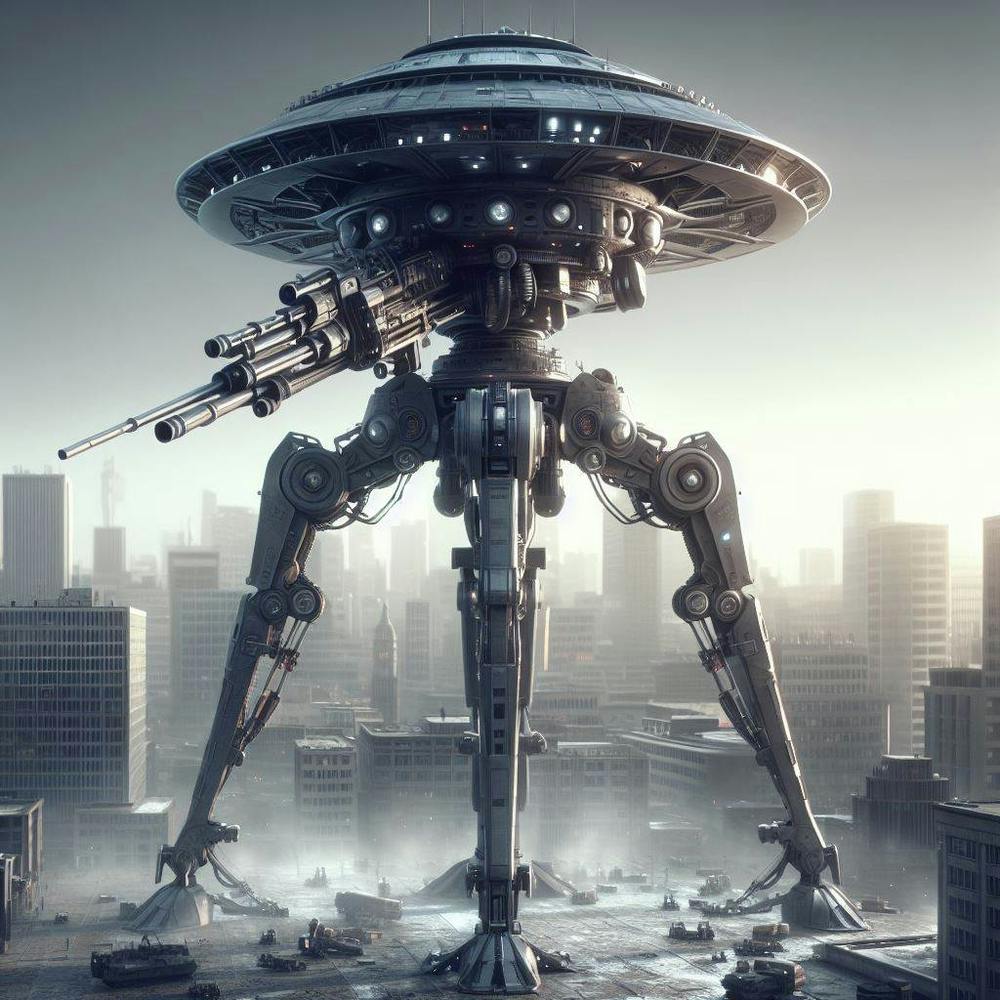 Futuristic Spaceship