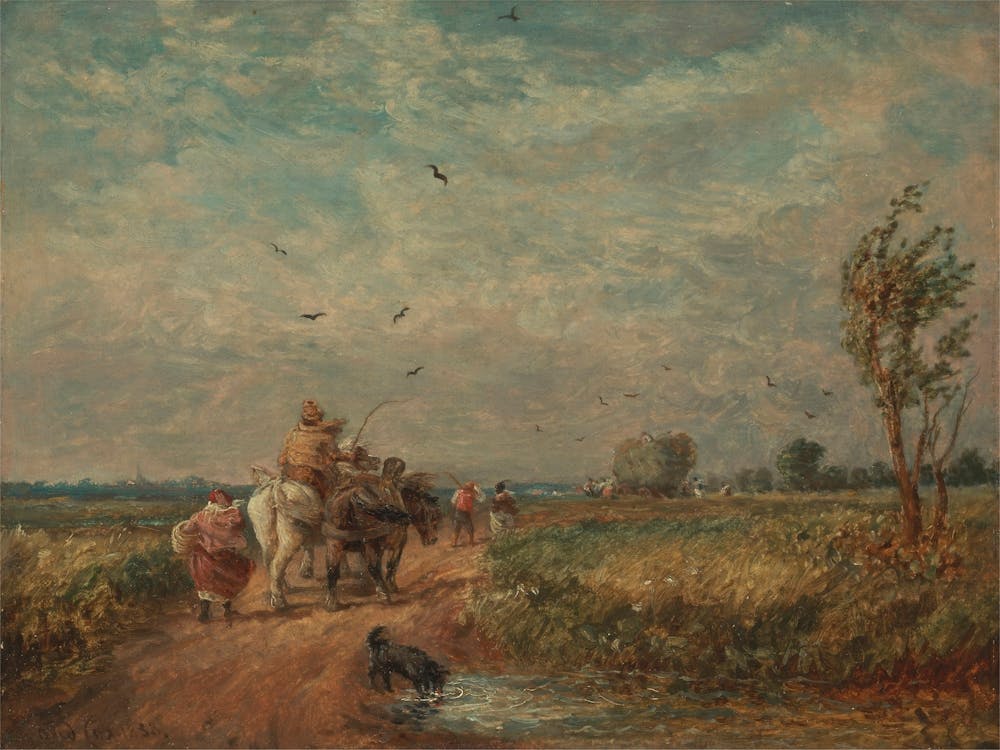 Going To The Hayfield, David Cox