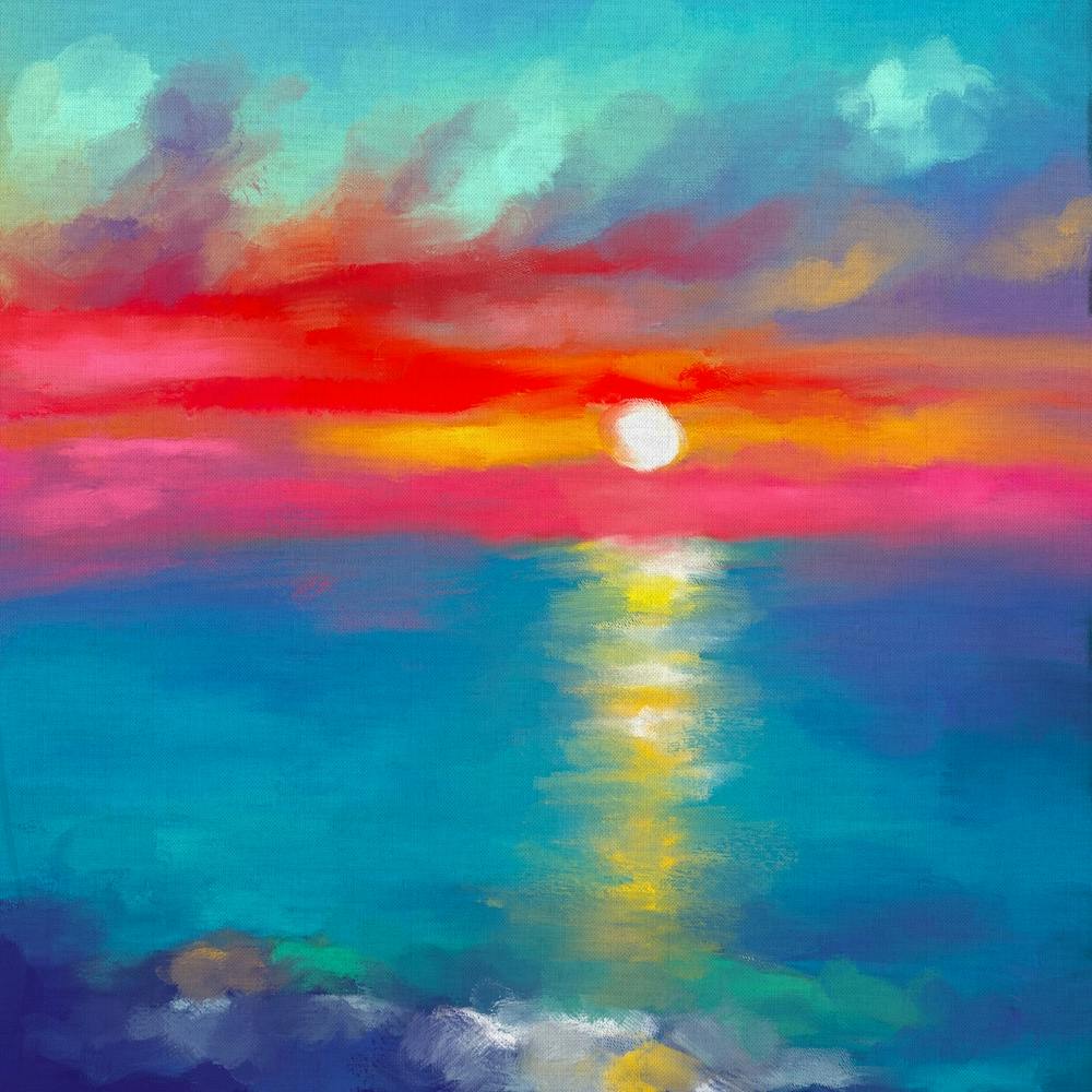 Abstract Sunset