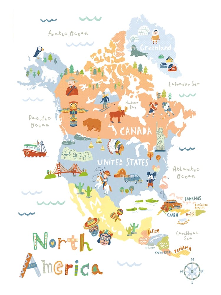 North America Map