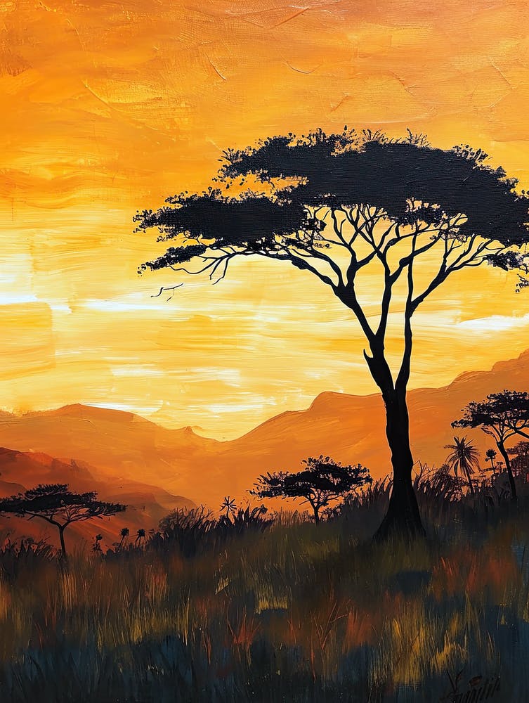 The African; A Boho Landscapes