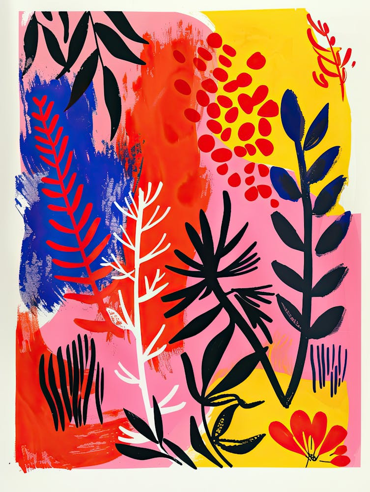 Tropic Tapestry Matisse Style