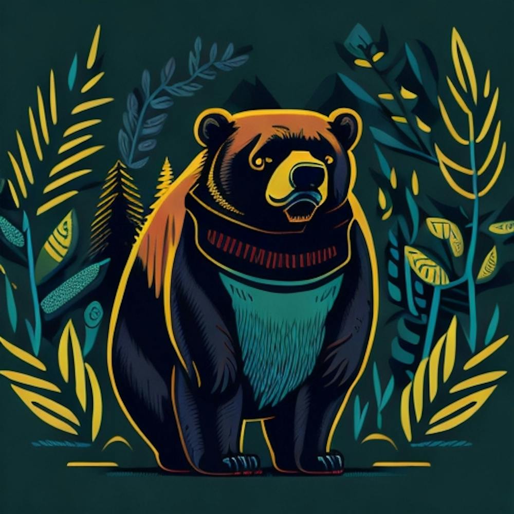 Bear In The Forest