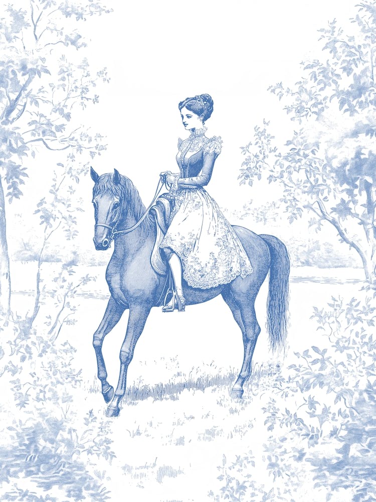 Lady On Horseback
