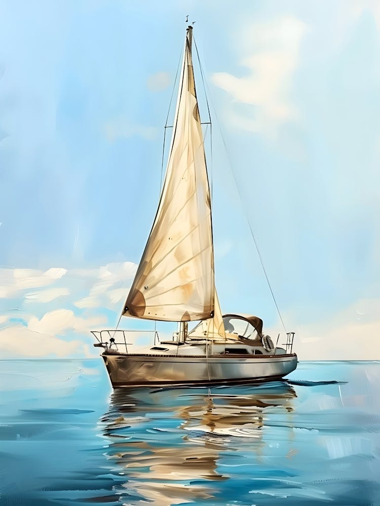 Sailboat On The Sea 1