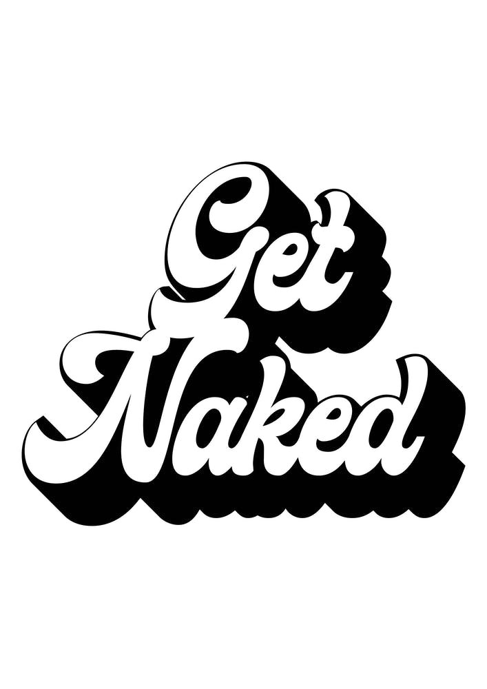 Get Naked Retro Font