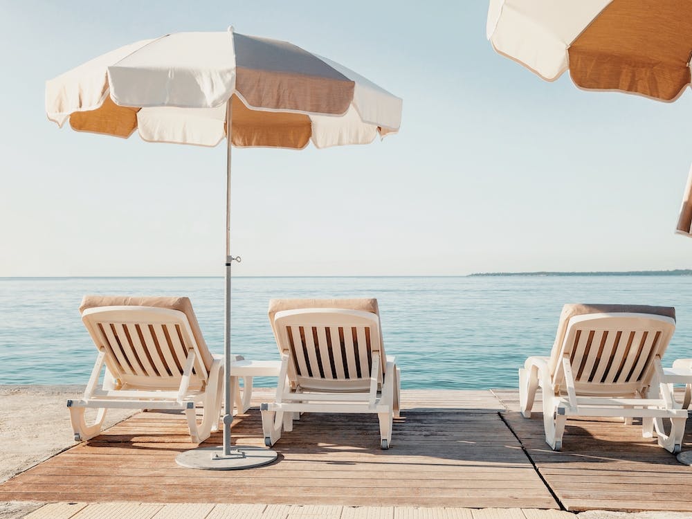 French Riviera Umbrellas