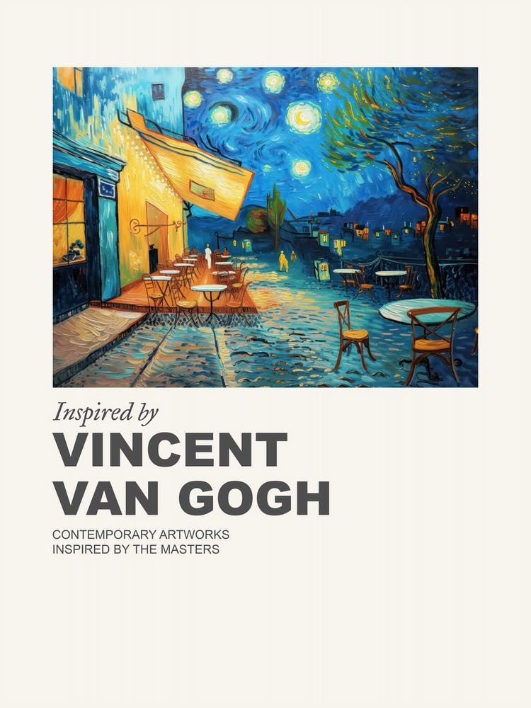 Museum Poster Inspired By Vincent Van Gogh 6