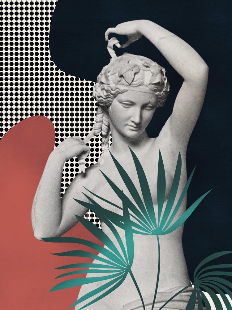 Maiden With Palm Veil