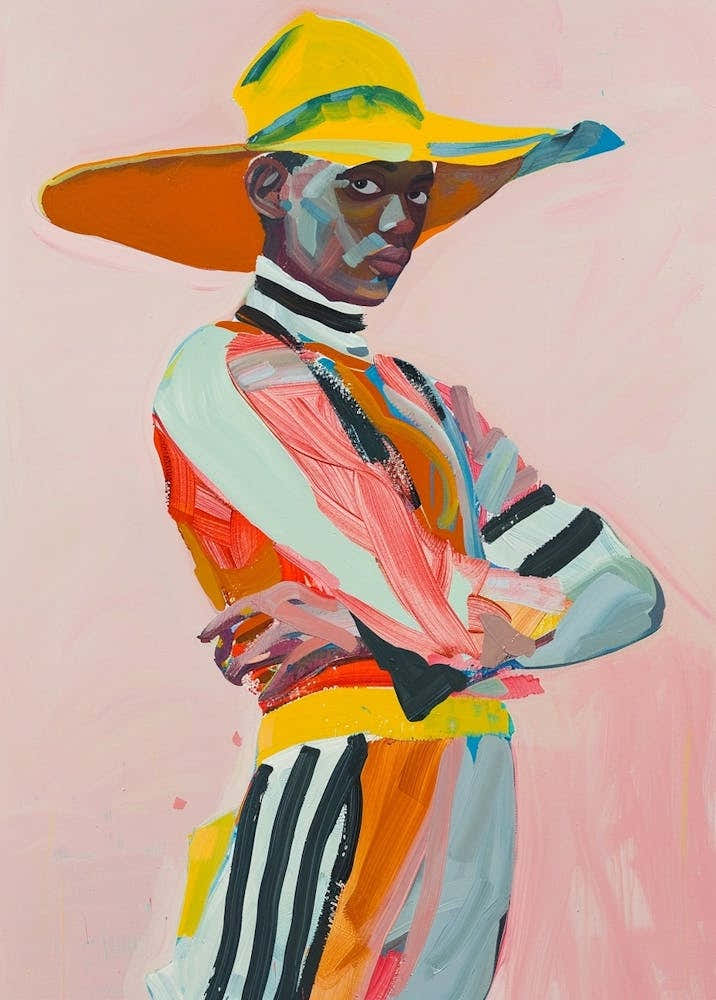 Painting Of A Cowboy 10