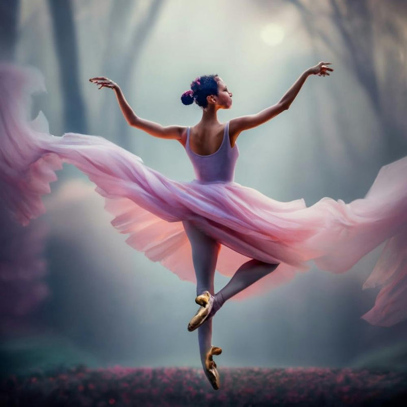Ballerina In The Forest