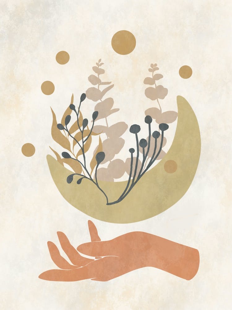 Hand Holding A Flower 1