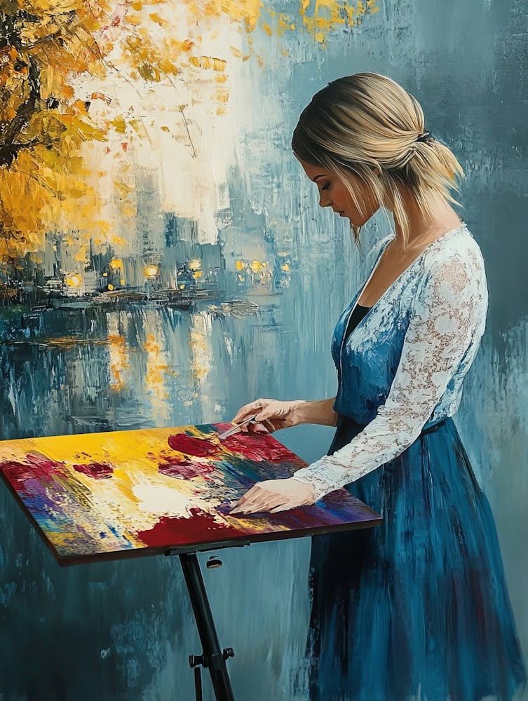 Artist Painting