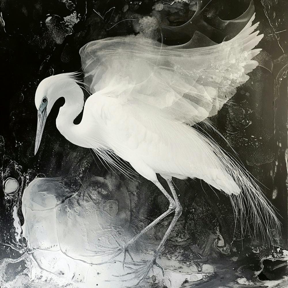 White Egret 3