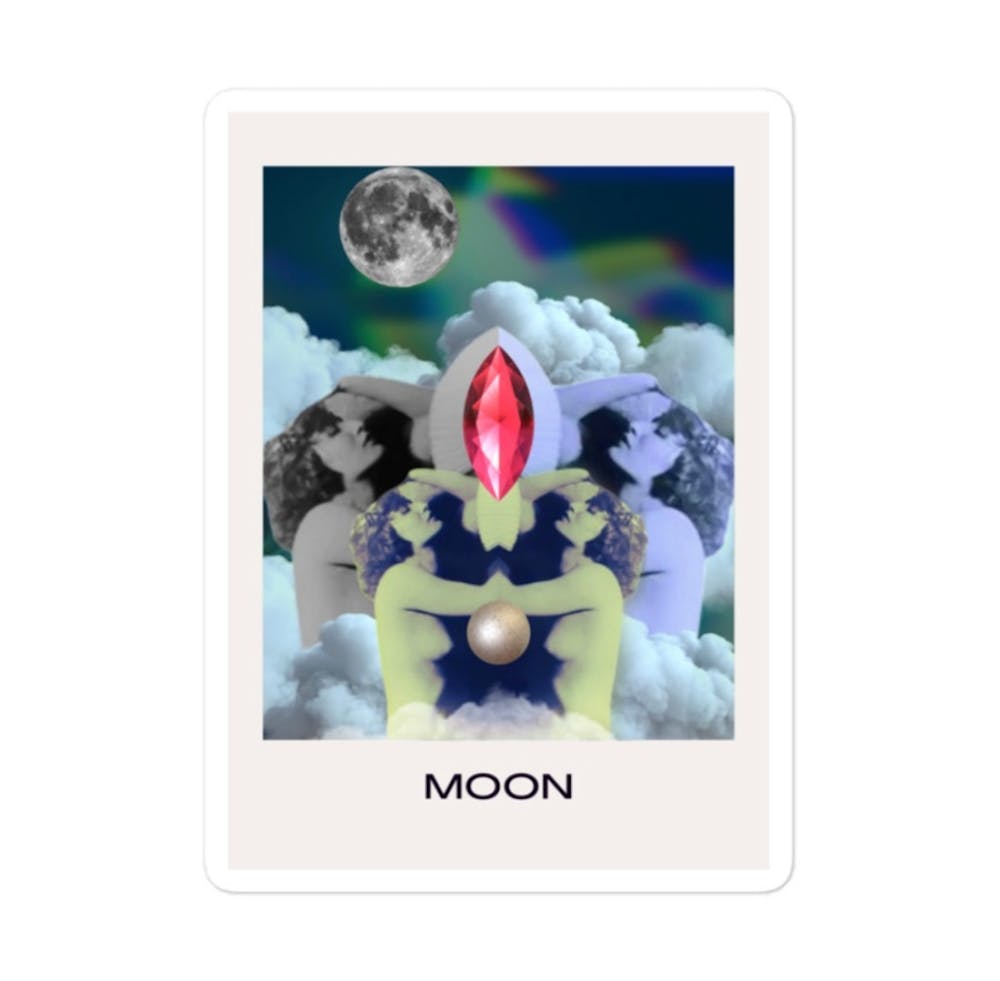 Moon Tarot Card