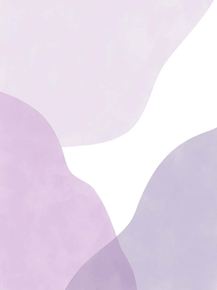 Lilac Abstract Shapes
