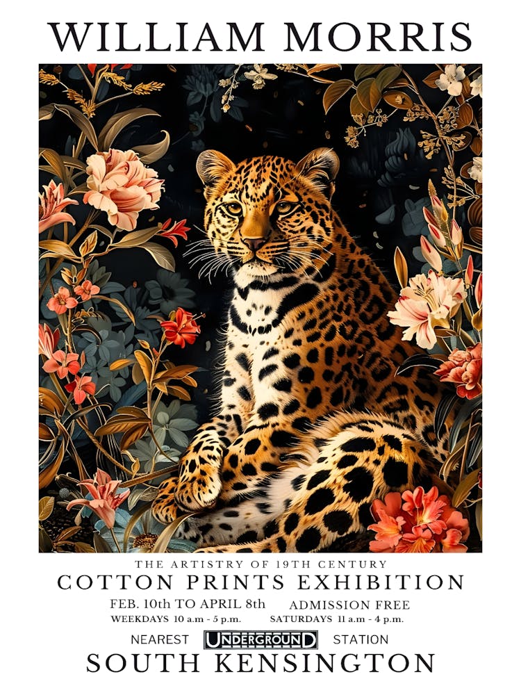 William Morris Cotton Prints Exhibition 23