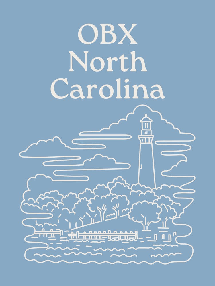 Outer Banks Wandkunst | North Carolina Deko | Strand-, Küsten- und Tropen-Wandkunst | Travel OBX 4