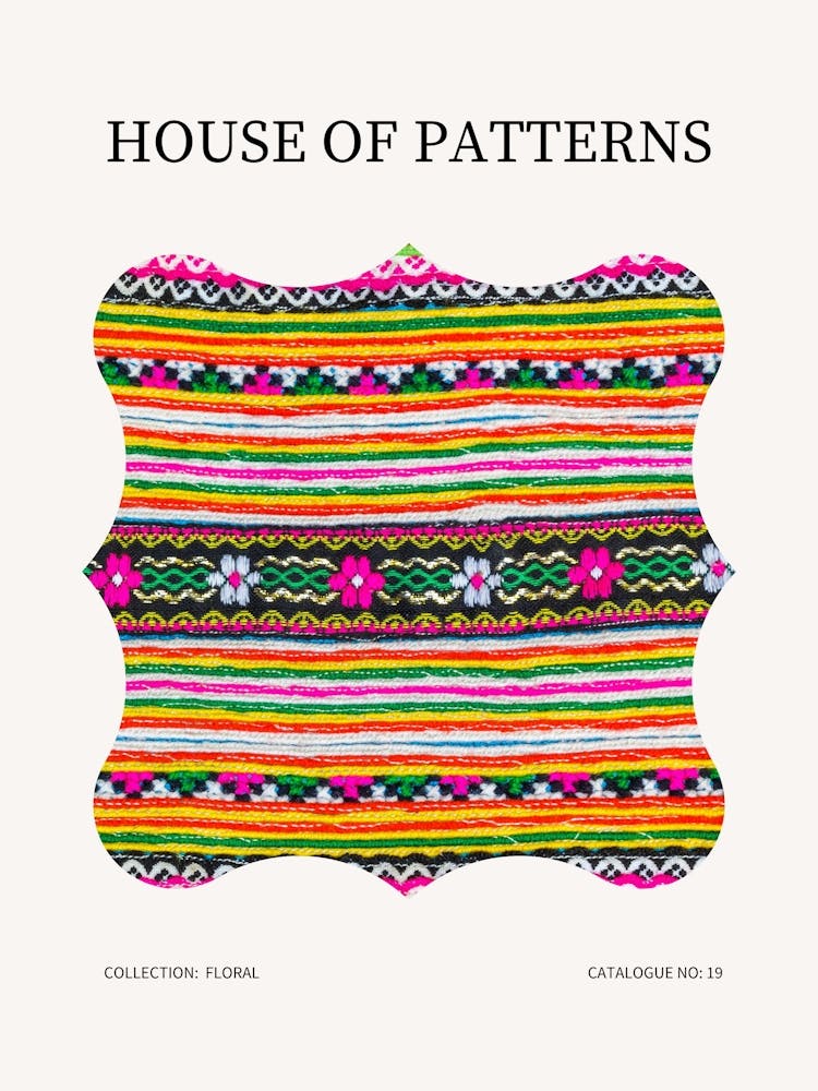 Floral Pattern Poster 19