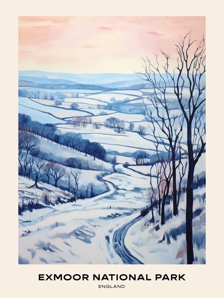 Exmoor National Park England 4 Poster